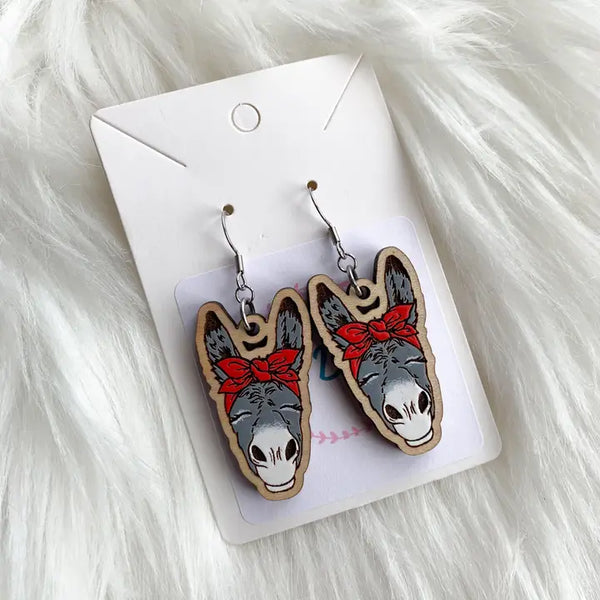 Donkey Earrings