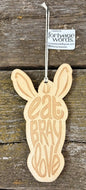 Eat, Bray, Love Tree Ornament
