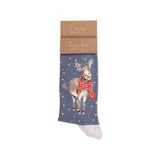 Wrendale Socks, Men's Donkey Socks