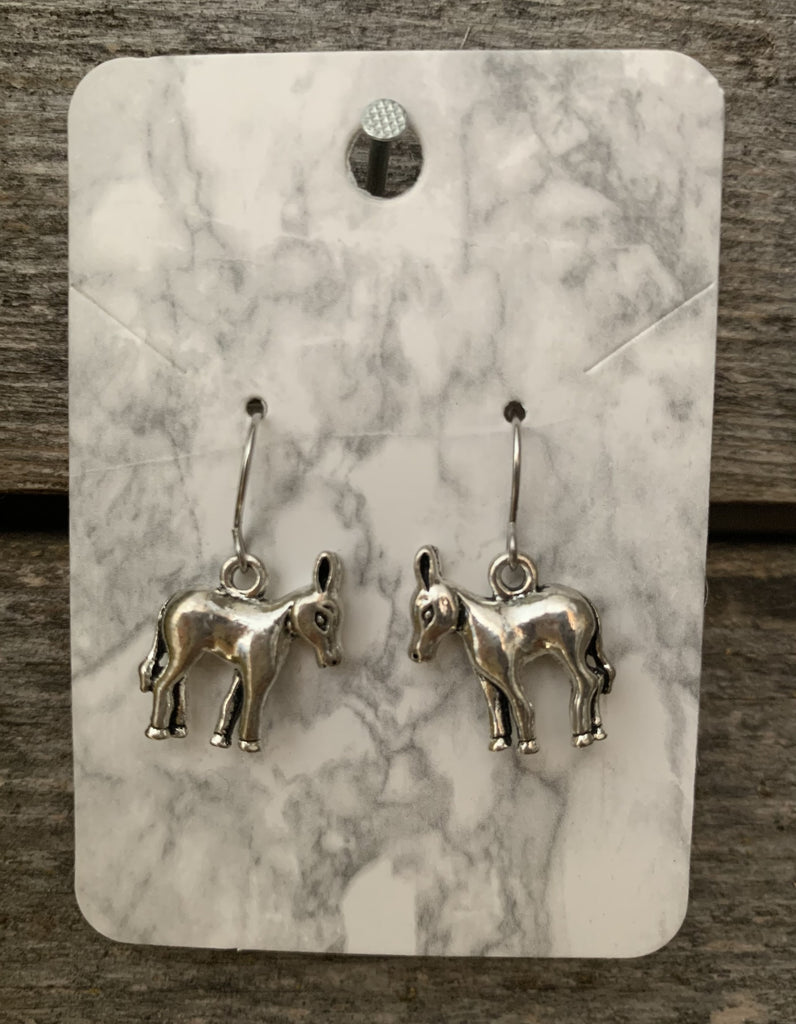 Donkey Fishhook Earrings