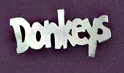 Donkeys Pin