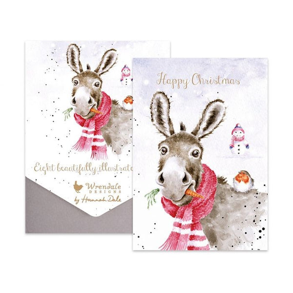 Wrendale 'Happy Christmas' Christmas Card Pack